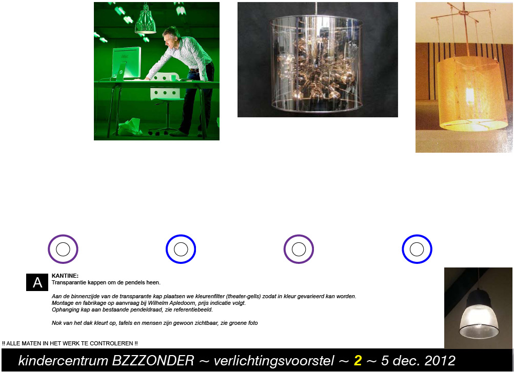 Bzzzonder Licht ‘plannen’